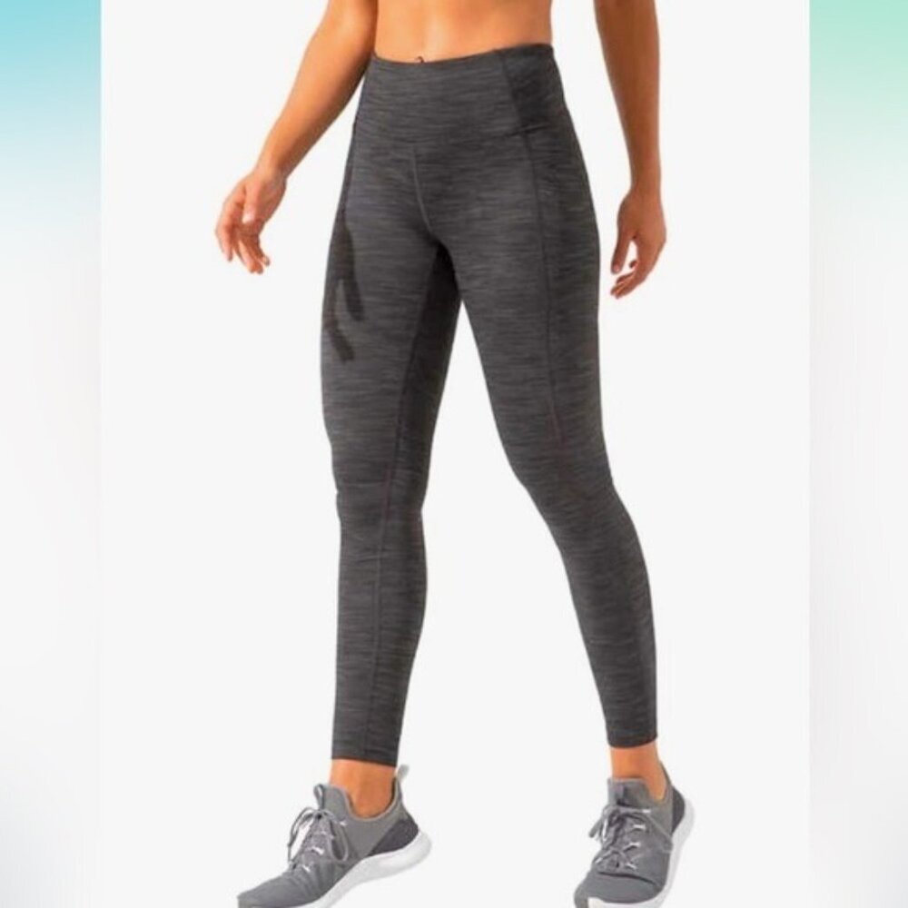 Victoria’s Secret Heathered Gray Pocket Incredible Essential Leggings Size 6
